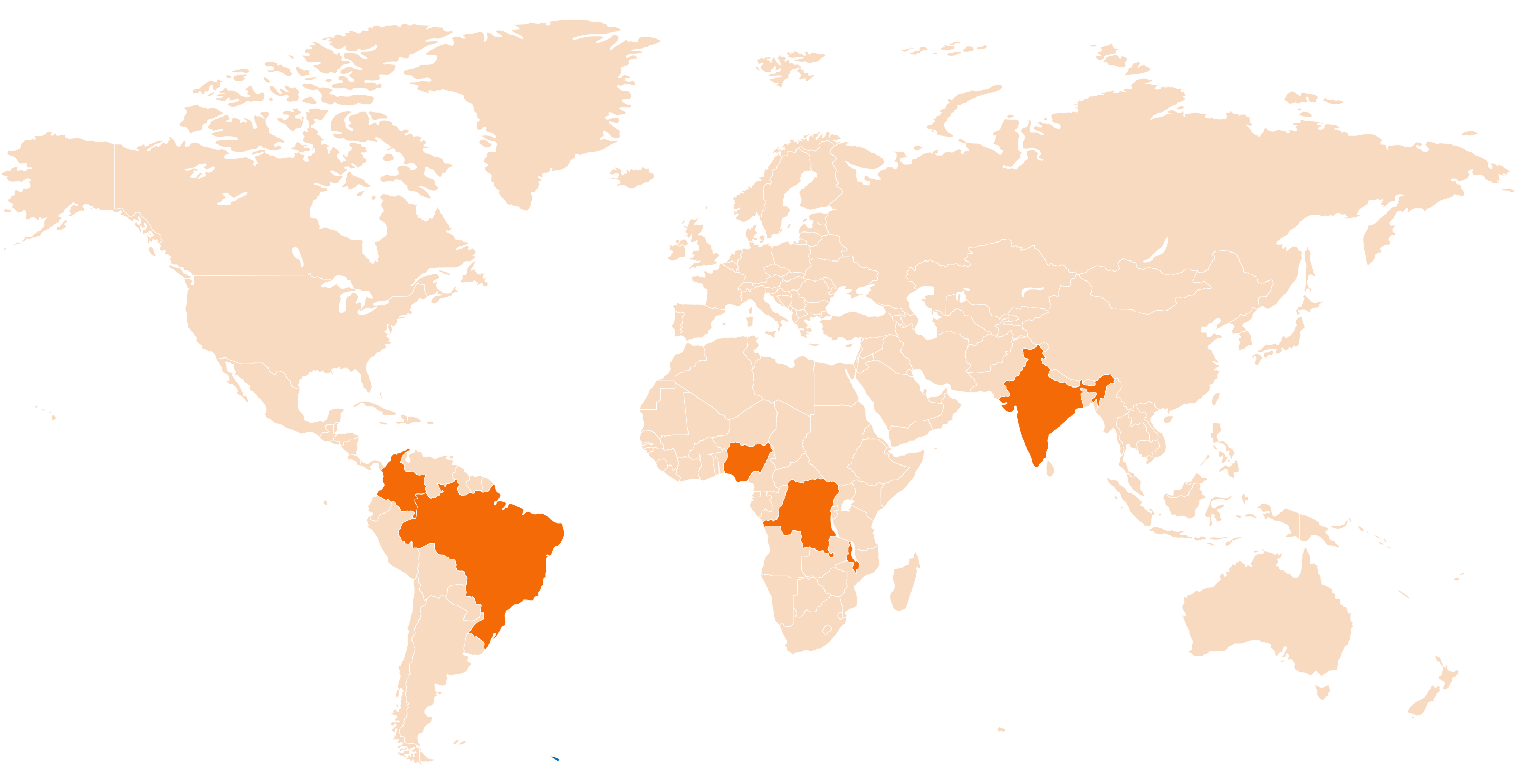 MK Round 2 country locations